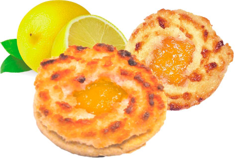 Печенье Карибский десерт с лимонной начинкой Лекрас