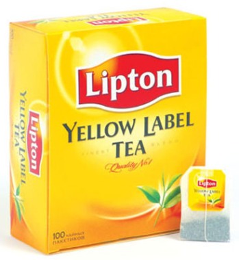 Чай Lipton Yellow Label (конверт), 100*2 г.