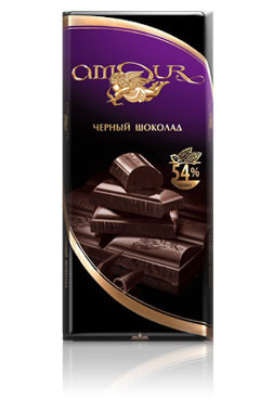 Шоколад Амур черный Конти-Рус, 100 гр.