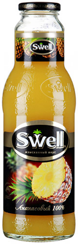 Сок Swell ананас (стекло) 0.75 л.  