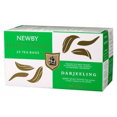 Чай Newby Darjeeling, 25*2 г. 