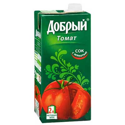 Сок Добрый томат 2 л.
