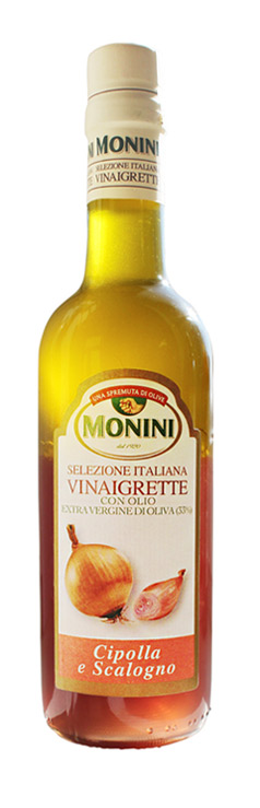 Соус заправка для салатов лук шалот Vinaigrette 375 г., Monini