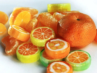 Конфеты Мандаринки мармеладные Апельсин