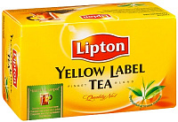 Чай Lipton Yellow Label, 50*2 г.