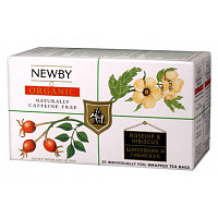 Чай Newby Roseship & Hibiscus, 25*2 г. 