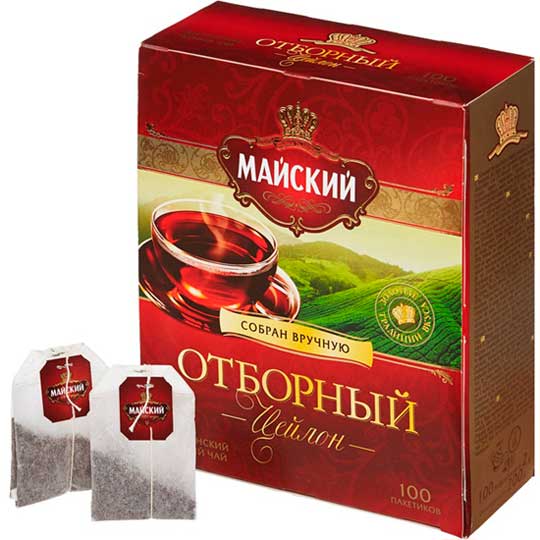 Чай Майский Отборный, 100*2 г.