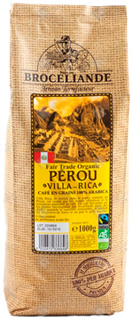 Кофе в зернах Brocéliande Peru Villa Rica, 1000 г.
