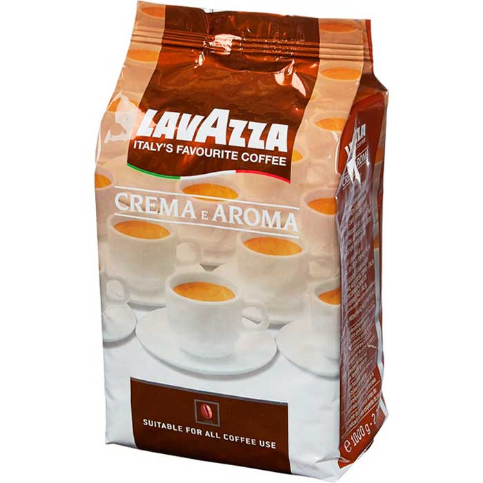 Кофе Lavazza Crema e Aroma в зернах  1000 гр