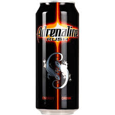 Энергетический напиток Adrenaline Rush (Адреналин раш) ж/б 0,5 л.