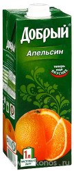Сок Добрый апельсин 1 л.