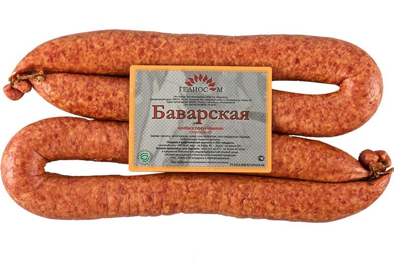 Колбаса полукопченая "Баварская"