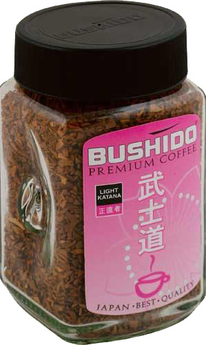 Кофе Bushido Light Katana (банка)  100 гр