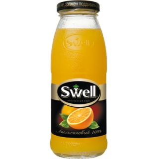 Сок Swell апельсин (стекло) 250 мл.