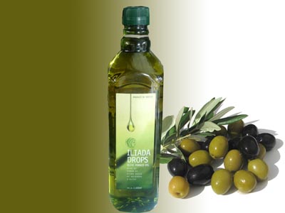 Масло оливковое Extra Virgin Амфора, 500 мл., Iliada