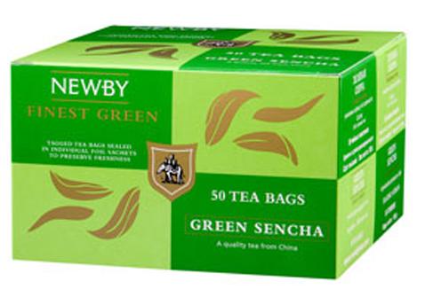Чай Newby Green Sencha, 25*2 г. 