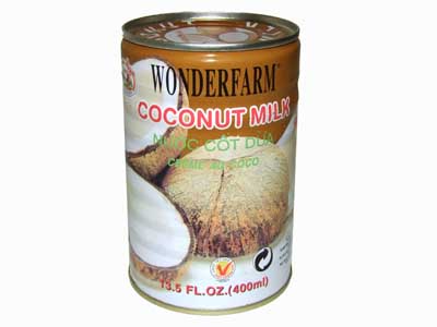 Молоко кокосовое 400 мл.