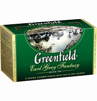 Чай Greenfield Earl Grey с бергамотом, 25*2 г.