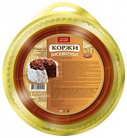 Корж бисквитный темный 400 г., Русский бисквит