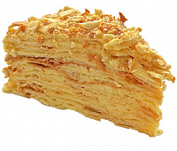 Торт наполеон (слоеный торт), 830 г., Добрынинский