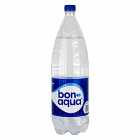 Вода минеральная BonAqua (Бон Аква) с газом (пластик) 2 л.