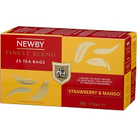 Чай Newby Mango & Strawberry, 25*2 г. 