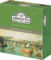 Чай Ahmad Green Tea с жасмином, 100*2 г.