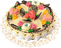Торт радость (бисквитный торт), 2 кг., Добрынинский