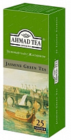 Чай Ahmad Green Tea с жасмином, 25 *2 г.