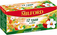 Чай Milford 12 трав 20*2 г.