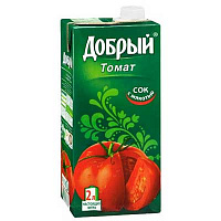Сок Добрый томат 2 л.