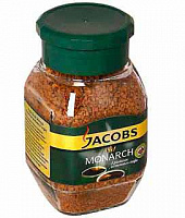 Кофе Jacobs Monarch сублимированный растворимый (банка) 95 г.