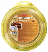 Корж бисквитный светлый 400 г., Русский бисквит