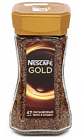 Кофе Nescafe Gold растворимый (банка), 95 г.