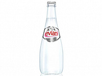Вода минеральная Evian (Эвиан) без газа в стекле 0.33 л. (упак. 20 шт.)