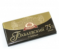 Шоколад Элитный Бабаевский 75% 100 г.